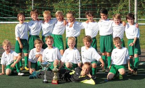 F2 erreicht einen sehr guten 3. Platz beim Volksbank Cup des TSV Victoria Clarholz
