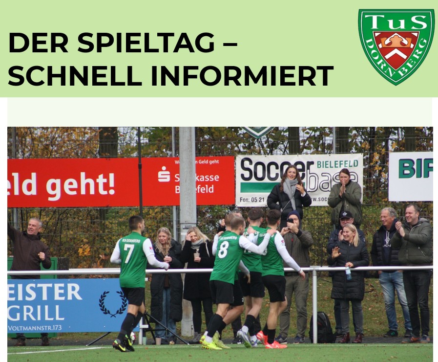 Du betrachtest gerade TuS-Dornberg – FC RW Kirchlengern