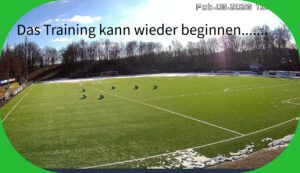 Mehr über den Artikel erfahren Das Training geht wieder los