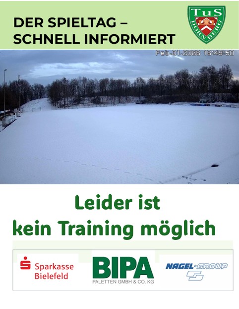 Du betrachtest gerade Kein Training möglich