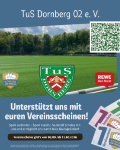 Mehr über den Artikel erfahren Rewe/Scheine für Vereine…Macht mit für unseren TUS